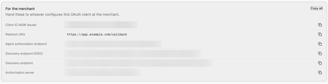 OAuth client reference