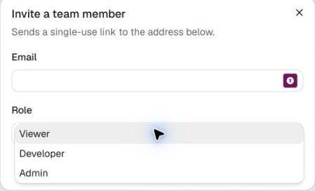 Invite roles